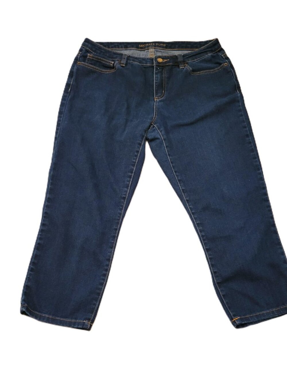 Michael Kors Womens Capri Jeans Size 8 Regular Wash
